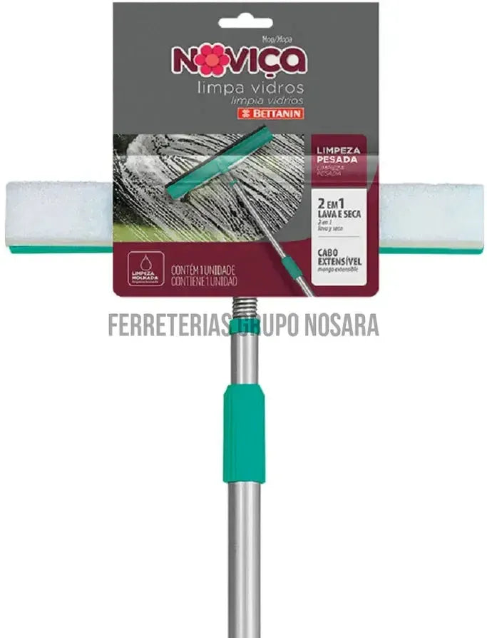 Mopa limpia vidrios de mano Novica-022224-7896001019225