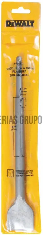 Cincel paleta SDS Plus 1-1/2" x 10" (250 mm) Dewalt / DWA0803-