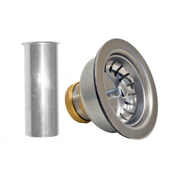 Contracanasta metalica de facil instalacion con tubo para fregadero Coflex / PH-301