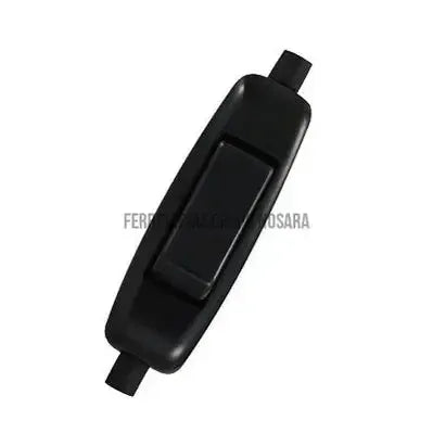 Interruptor de paso 6A 250V negro Eagle / 182-BK-024985-7441109019501