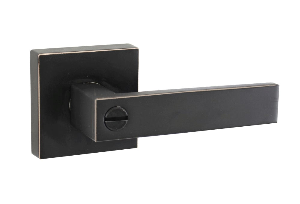 Cerradura manija de privacidad negro bronce antiguo satinado Bari Yale / 0011281-025489-7704359112812