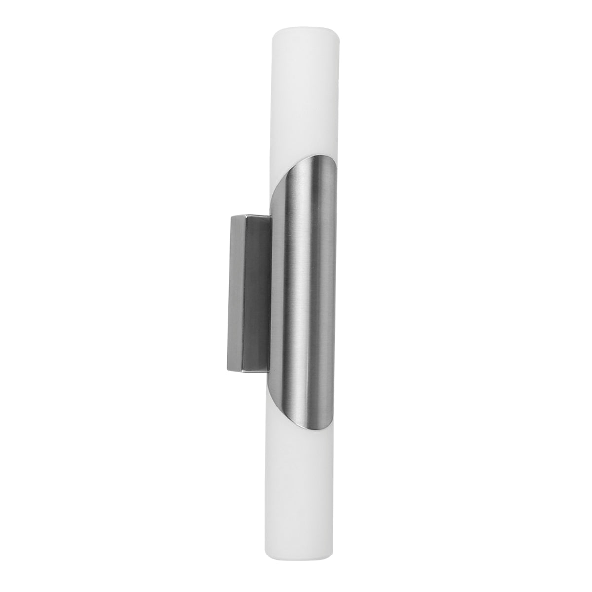 Lampara de pared 2 luces G9 6W 100-240V cromo / cristal opalino Goiania Tecnolite 120TL1850MVS