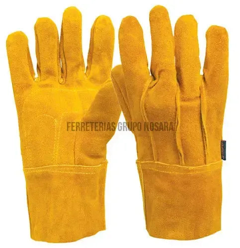 Guantes de carnaza, cortos, unitalla, Truper/ 14241-030683-7501206673164