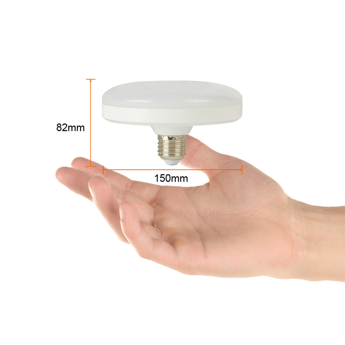 Bombillo circular LED E27 12W 100-240V 6500K Tecnolite 12CIRLED65MV