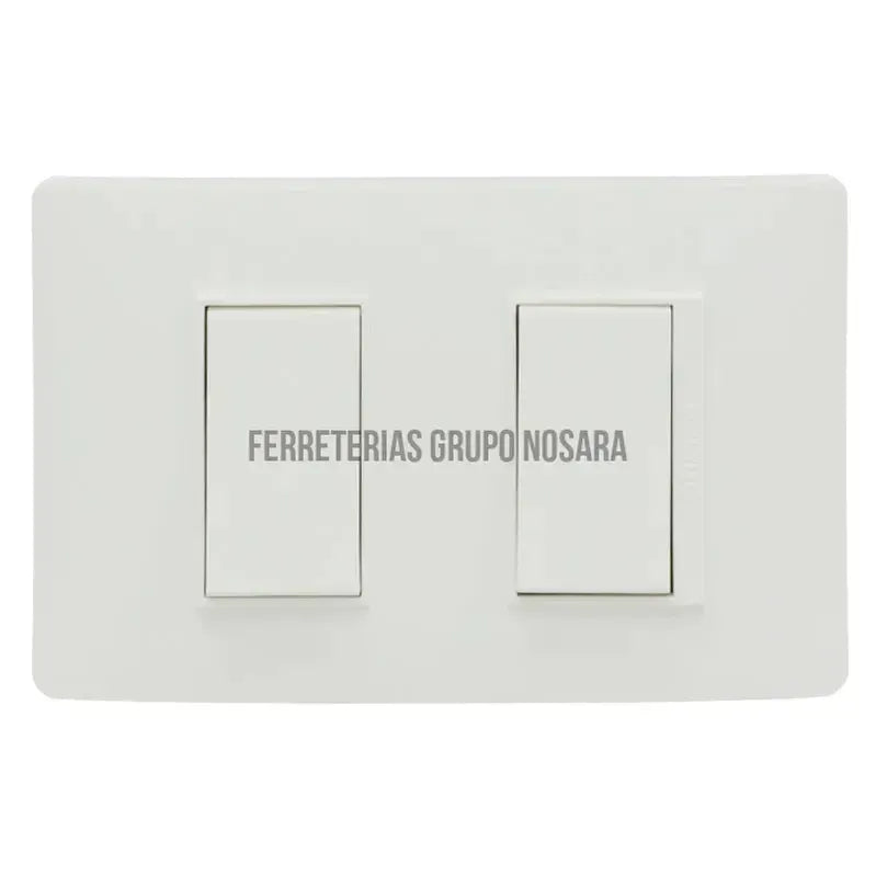 Interruptor doble 15A blanco Luzica Bticino / PU5200-034590-7702089165764