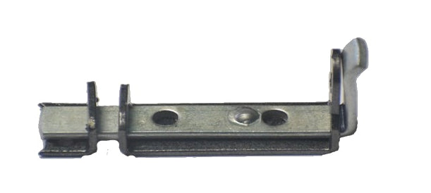 Picaporte platina soldable #6 gofrado plata 6-1/2" Grossor 7104400