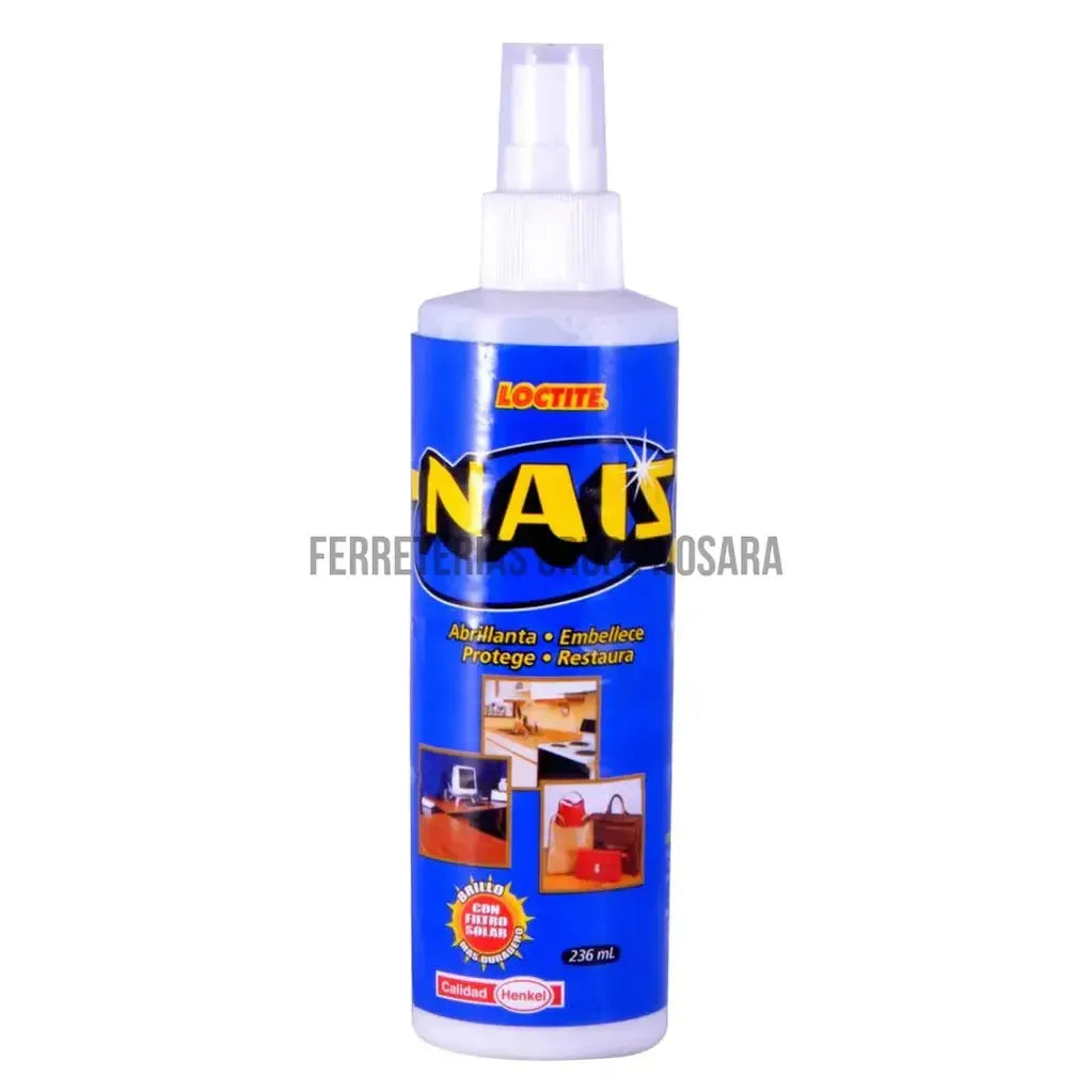 Abrillantador liquido con rociador 236 ml Nais-101530-7441012297379