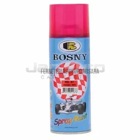 BOSNY SPRAY ROJO HONDA SB-67-102026-8850747512678