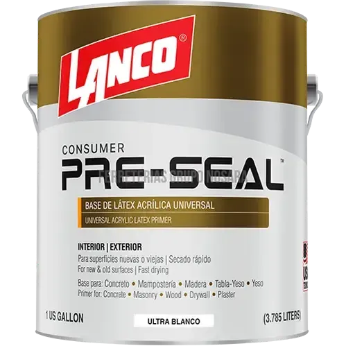 Sellador concreto pre seal galon Lanco PS183-4-102076-718594018348