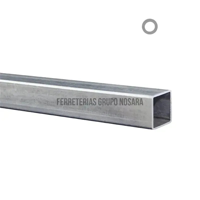 TUBO CUADRADO ESTRUCTURAL HIERRO GALVANIZADO 3" X 3" ( 72 X 72 X 1.80 mm ) 6 m-