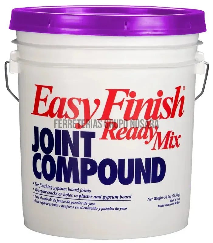 Masilla preparada para gypsum Easy Finish cubeta 28 kg-105917-022332023014