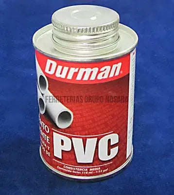 Pegamento PVC agua fria 1/32 galon Durman-107744-7441018834875