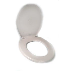 Asiento para inodoro blanco elongado American Standard 07000139.20