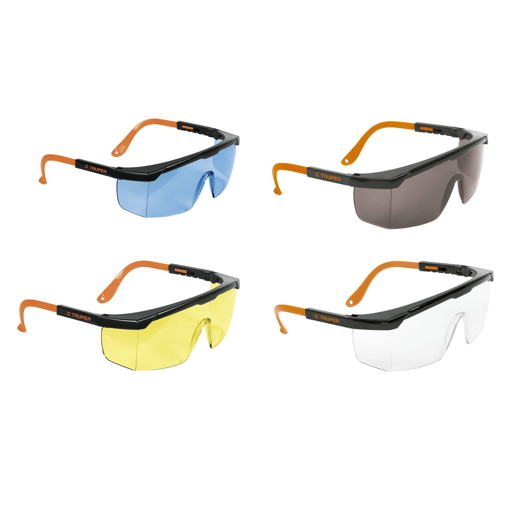 Lentes de seguridad ajustables Truper CLASSIC 14213