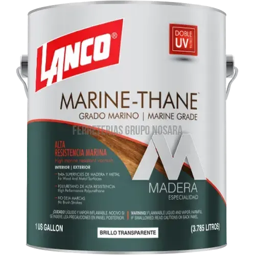 Barniz marino brillante Marine-Thane galon Lanco MT200-4-150005-718594002941