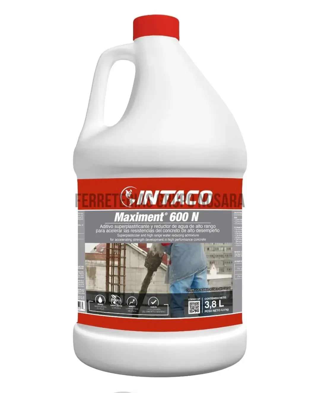 Aditivo Maximent 600HR galon (3.78 litros) Intaco-3413-787002000503