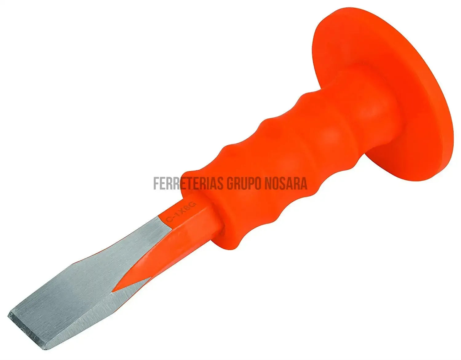 Cincel de corte frio 1" x 8" con grip Truper C-1X8G / 12276-3777-7506240637158
