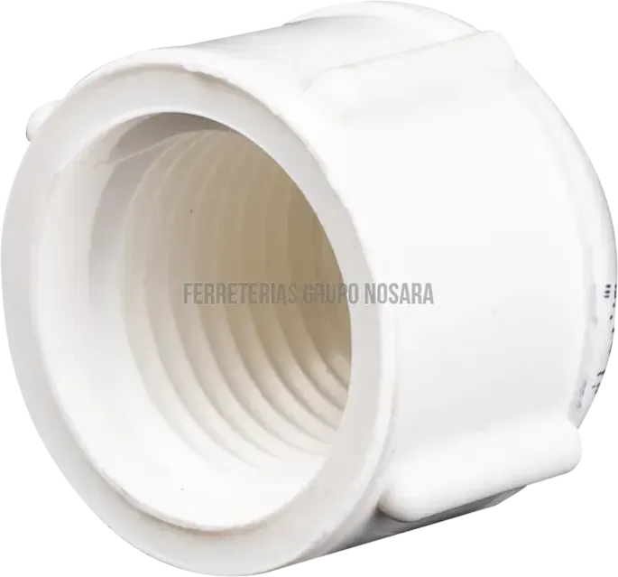 Amanco Tapon PVC hembra con rosca 12 mm (1/2")-