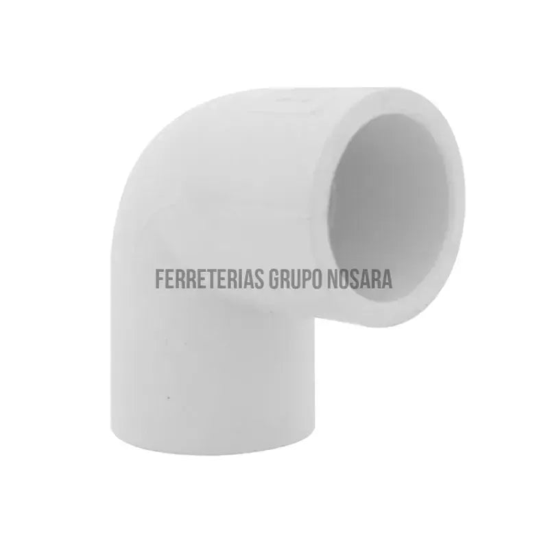 Codo potable PVC liso 90° 18 mm (3/4")-600027-7441102800175