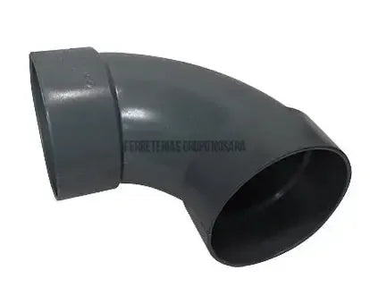 Codo sanitario PVC SDR32.5 pared delgada 90° 100 mm (4")-600093-7441102801585