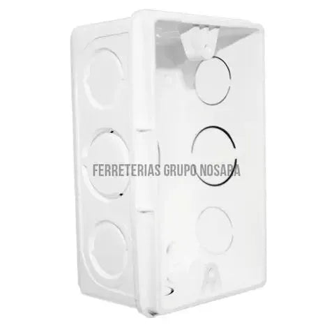 Caja PVC rectangular plastico 50 x 100 mm (2" x 4") Conduit-600097-7441102801141
