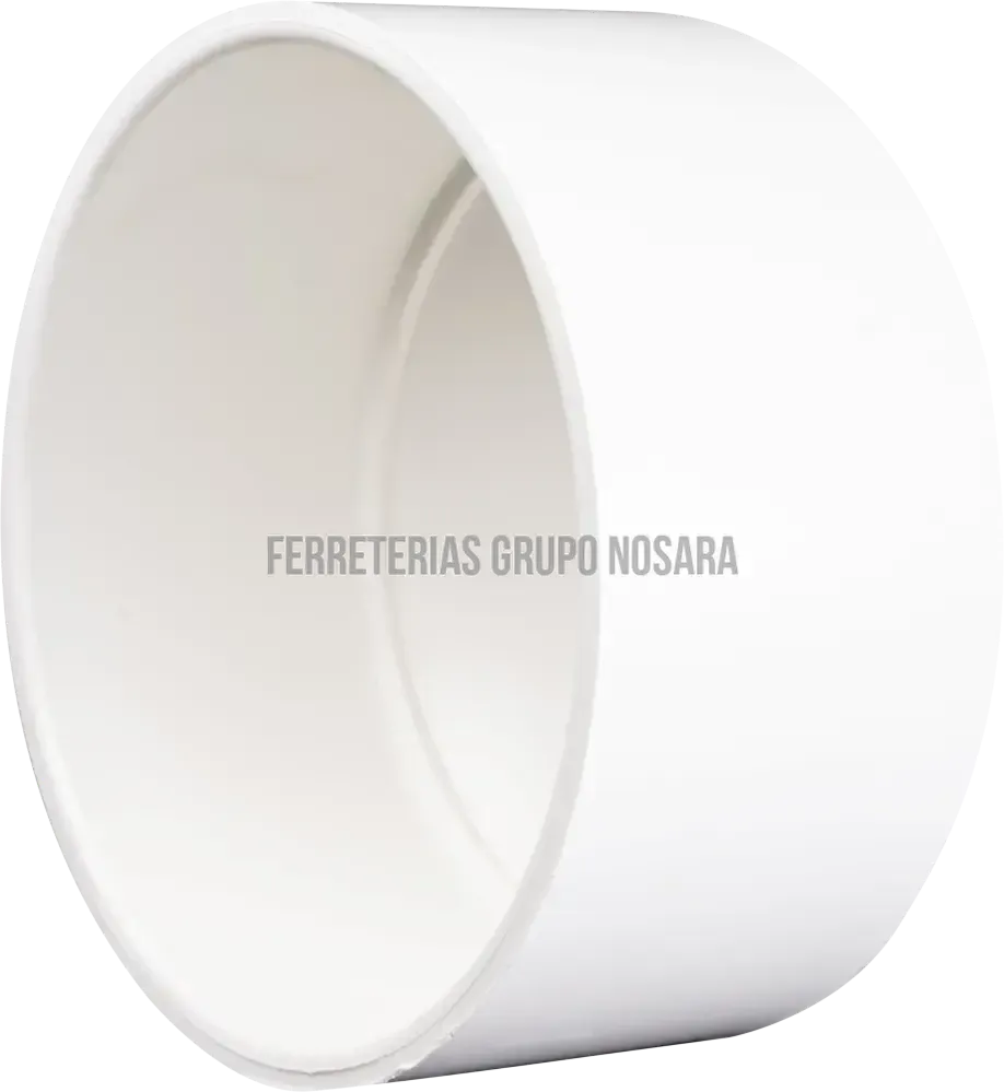 Tapon PVC hembra liso 75 mm (3")-600143-7441102804364