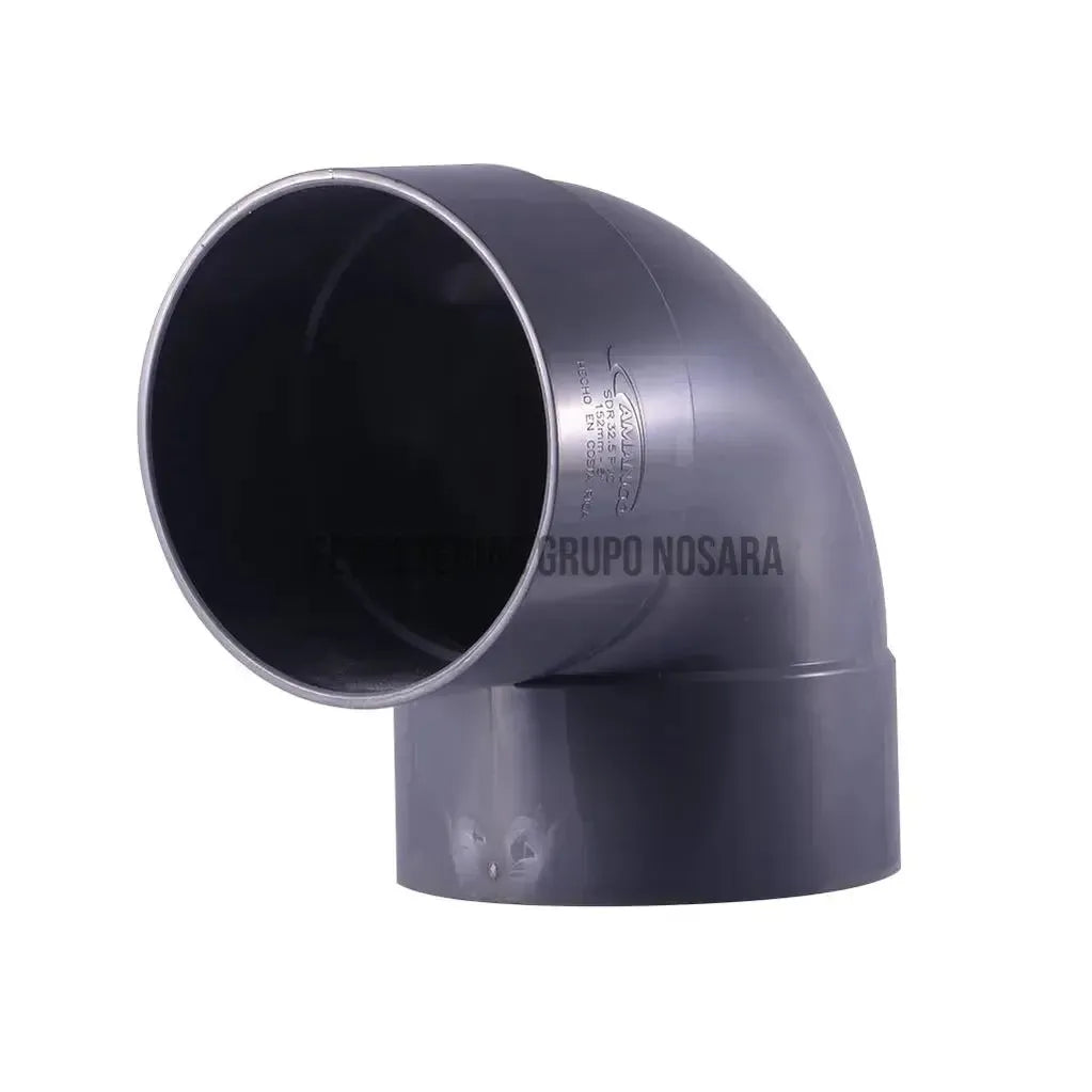 Codo sanitario PVC SDR32.5 pared delgada 90° 150 mm (6")-600167-7441102808591