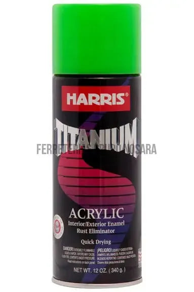 Spray fluorescente Harris verde / 38201-