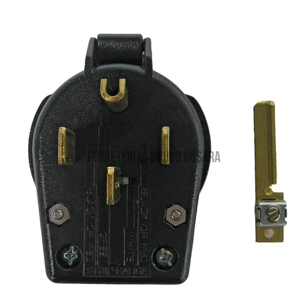 Enchufe 4 polos 50A 125-250V 4W negro Eagle 21-800992-7441109002022