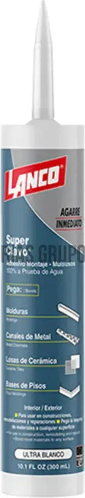 Adhesivo Super Clavo liquido 10 onzas (300 mL) Lanco CC790-18-CS000885-718594790183
