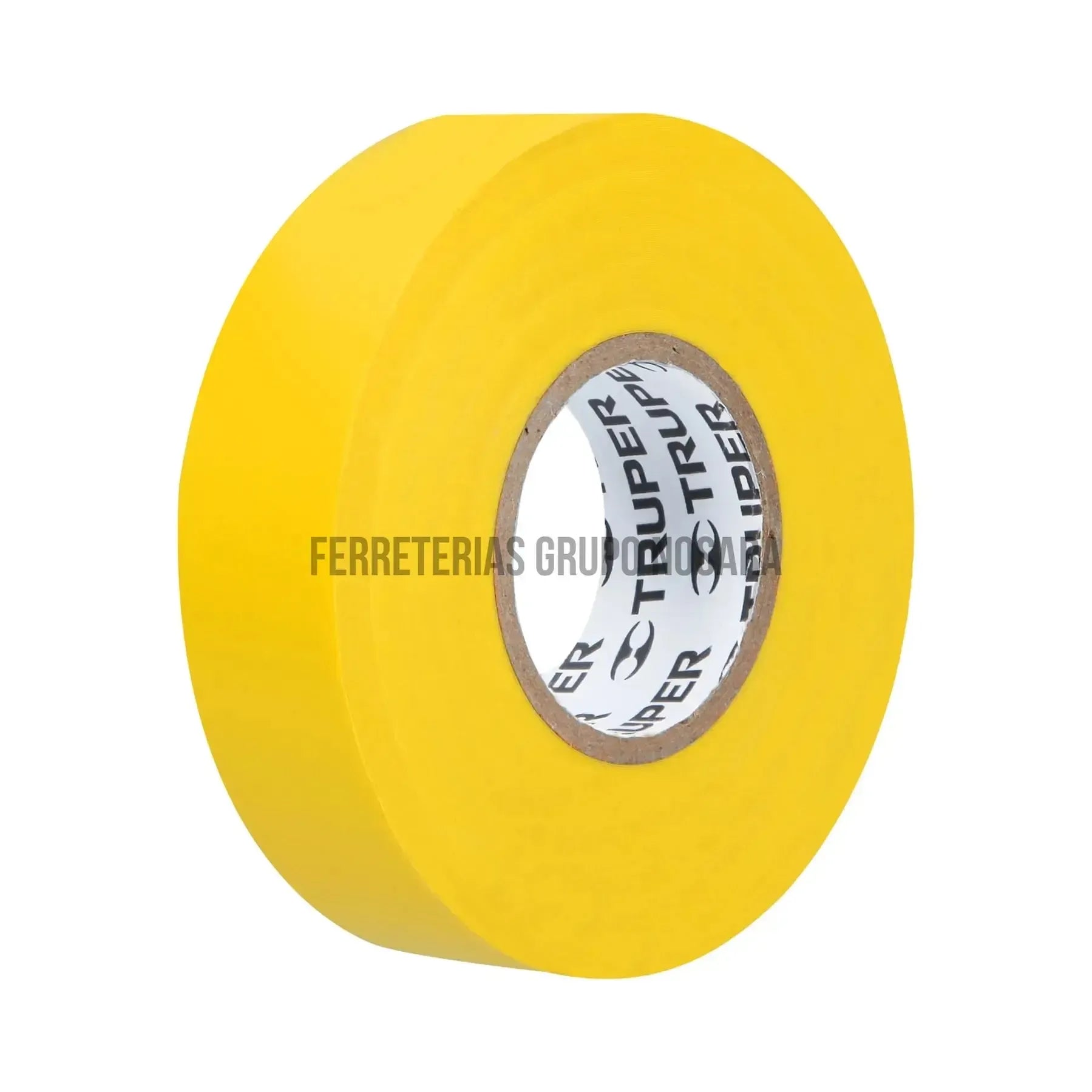 Tape electrico amarillo 18 metros Truper M-33A / 12503-CS013278-7501206646854