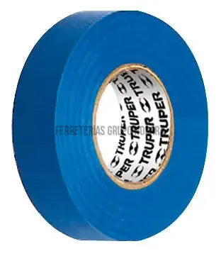 Tape electrico azul 18 metros Truper M-33Z / 12505-CS013281-7501206646878