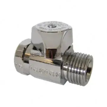 Llave control vuelta recta 1/2" x 1/2" Coflex IP-122-MN200389-710631909015