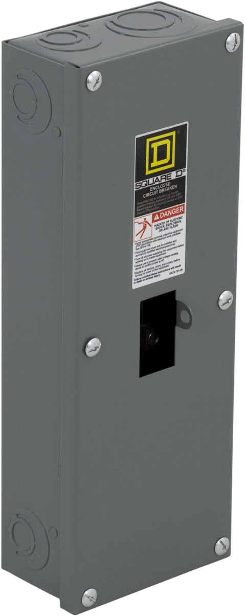 Centro de carga de sobreponer 2 circuitos 125A 120/240V UL Square D QO2125BNS