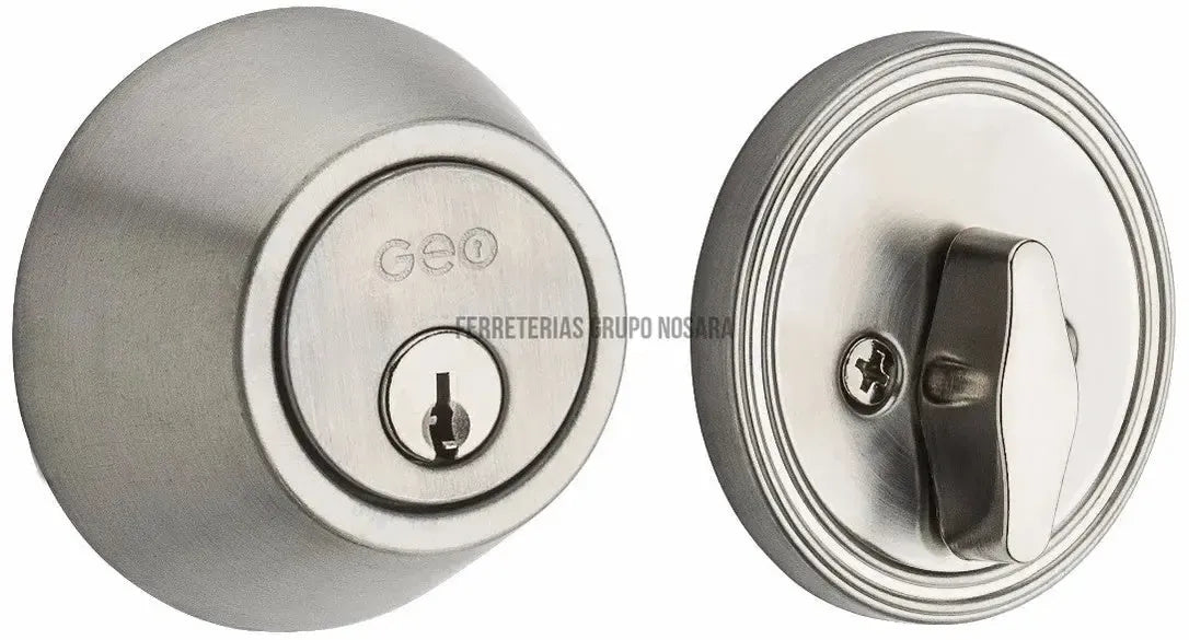 Cerrojo sencillo acero inoxidable Geo / 91190-014-