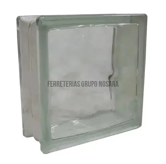 VIDRIO BLOCK CLOUDY CLEAR JH001 / 19 x 19 x 8 cm-