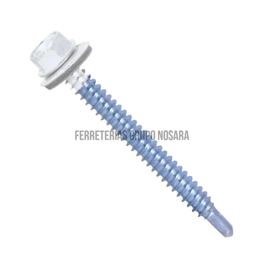 TORNILLO TECHO PUNTA BROCA 1/4 X 2 BLANCO UNIDAD-