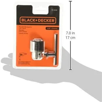 MANDRIL PARA TALADRO 3/8 PULG BLACK & DECKER 70-022E