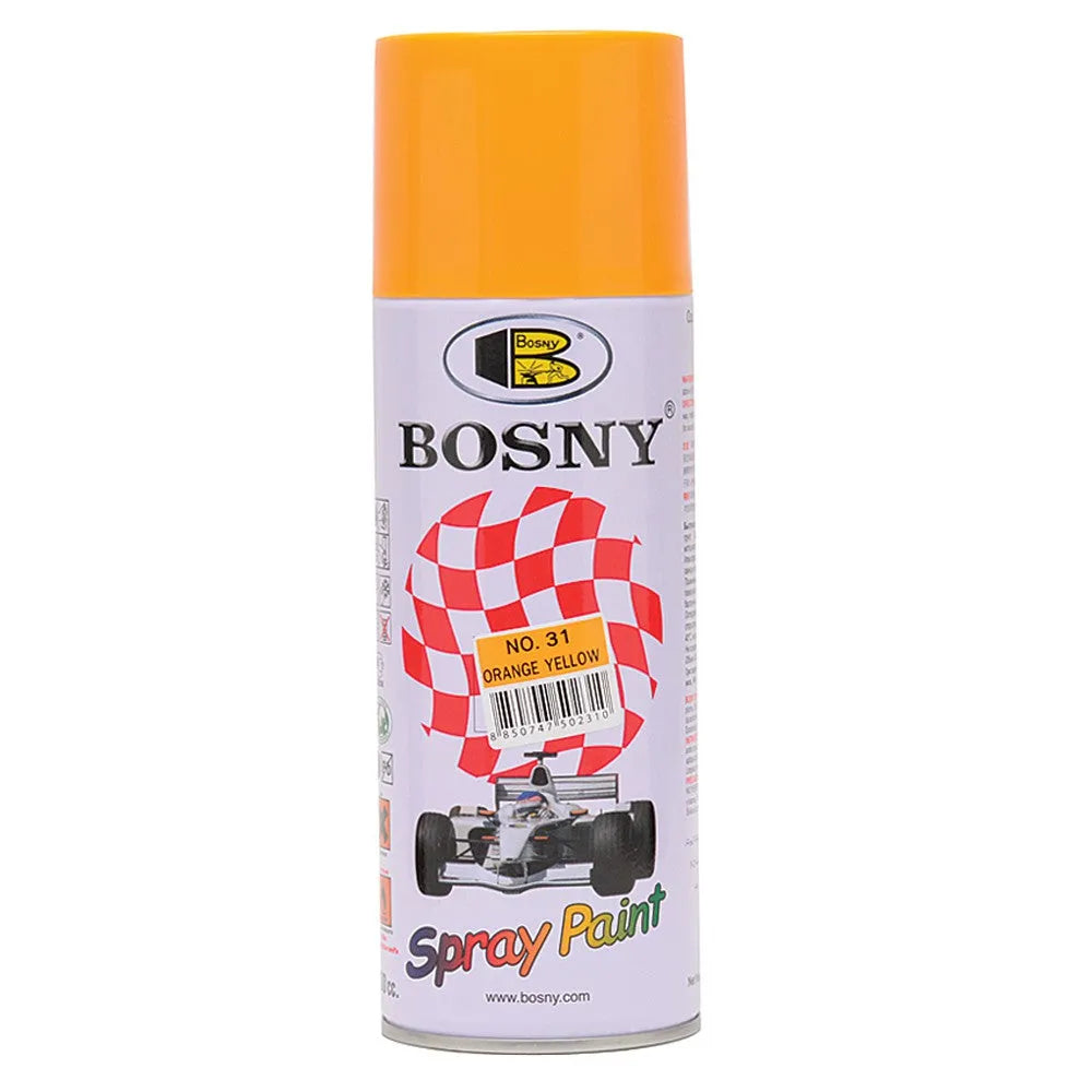 PINTURA SPRAY BOSNY SB-31 AMARILLO NARANJA-