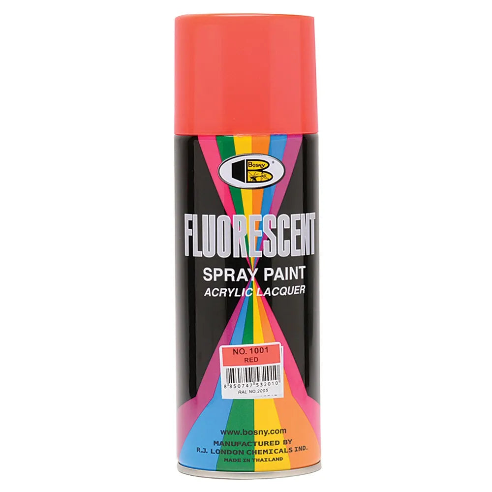 BOSNY SPRAY FLUORESC ROJO SB-1001