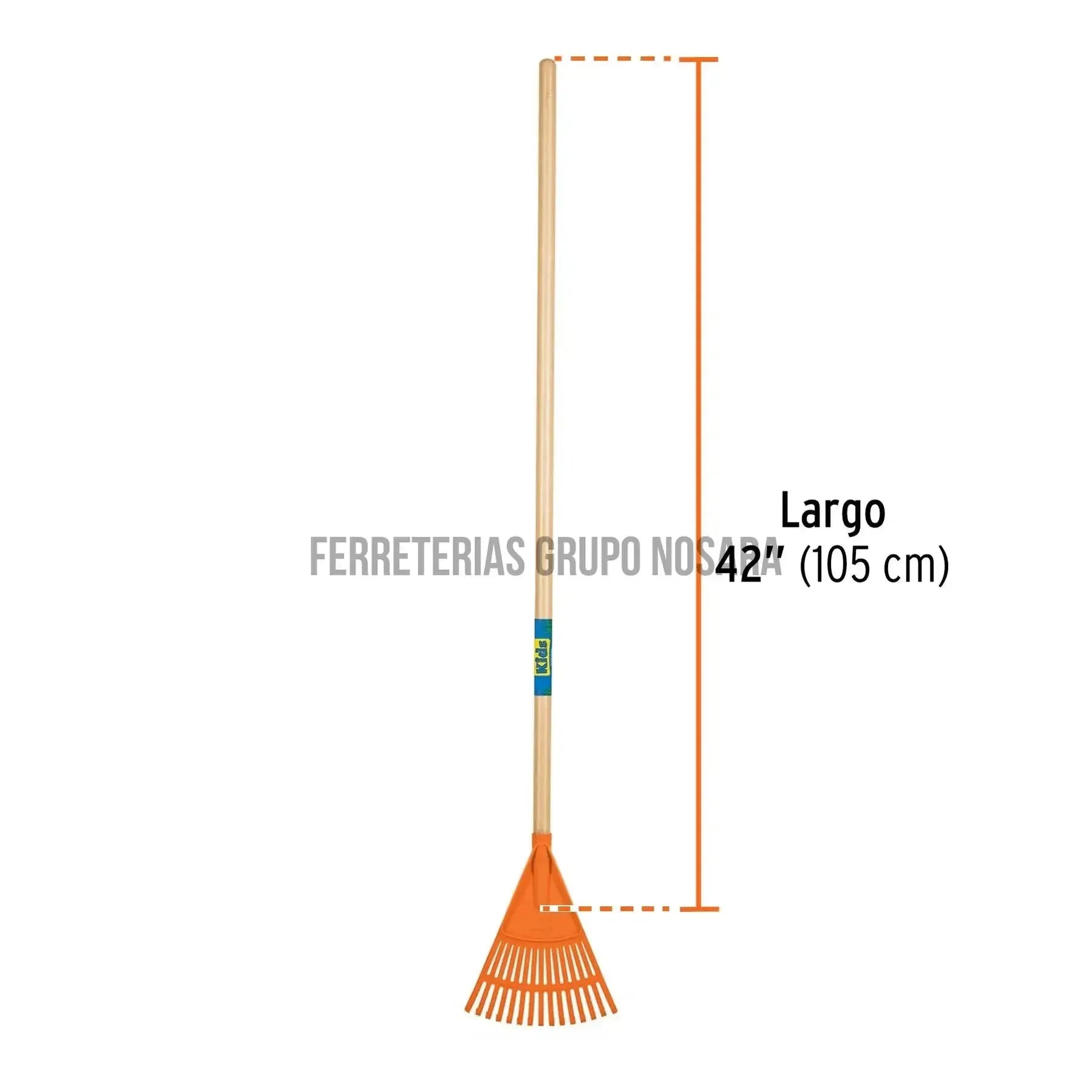 TRUPER RASTRILLO PLASTICO 15D NIÑO 14346-