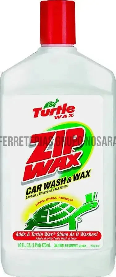 TURTLE WAX JABON/CERA ZIP-WAX 16OZ T-75S-