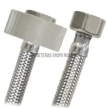 Tubo de abasto acero para fregadero 1/2" x 1/2" FIP x 100 cm Coflex / AL-A100-