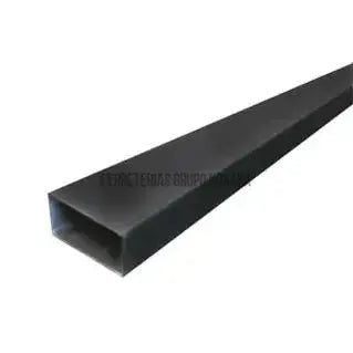 TUBO NEGRO RECT 2X4X2.38MM-