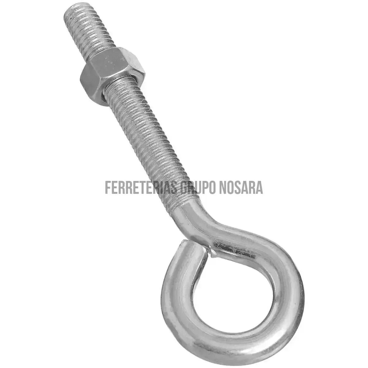 National Hardware GANCHO CON TUERCA 1/2"x6-