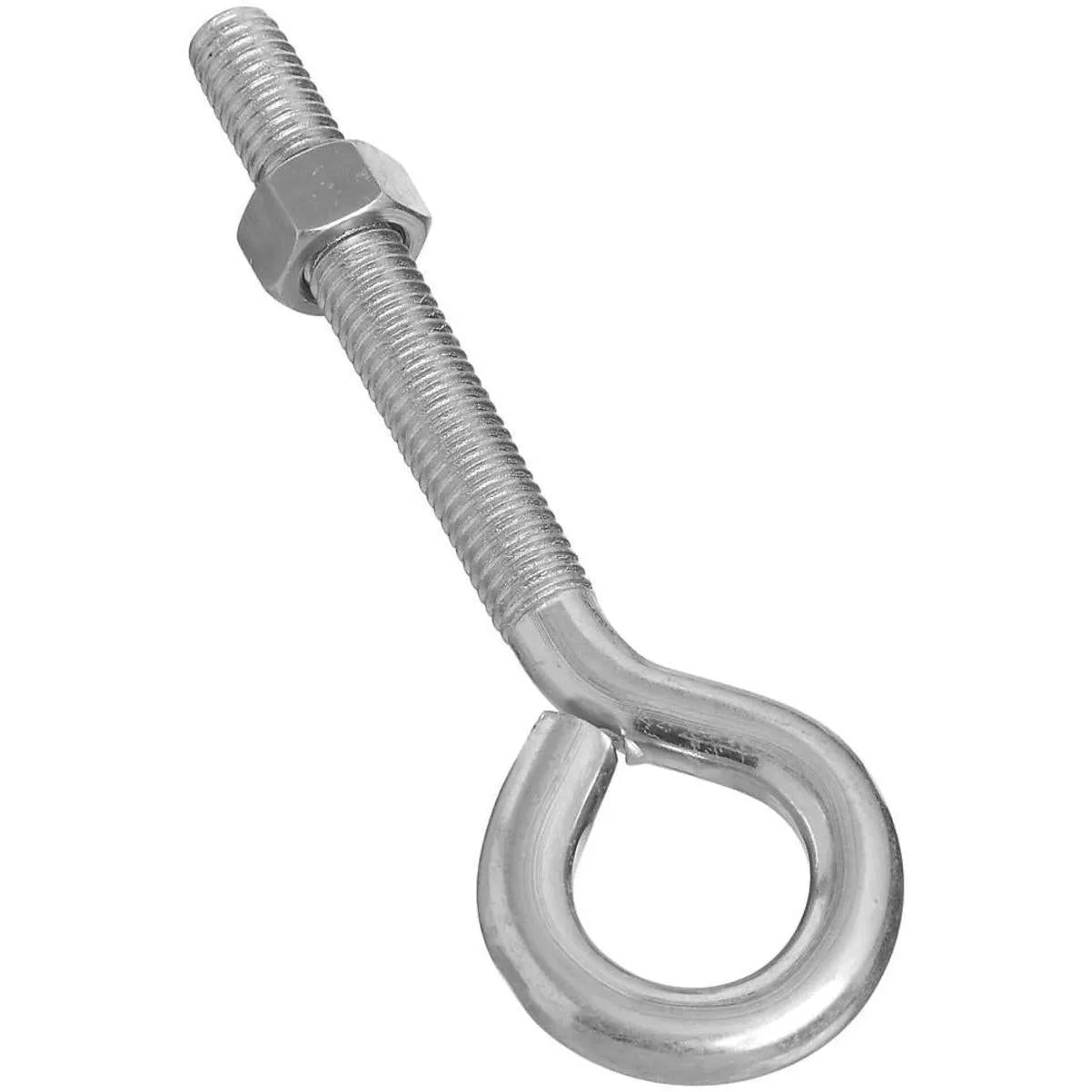 National Hardware HOOK WITH NUT 1/2"x6