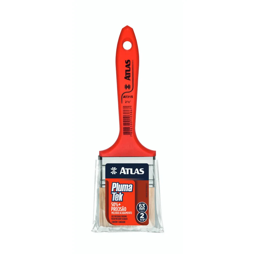 BROCHA ATLAS 315 PLUMA TEK CERDA BLAN 2-1/2