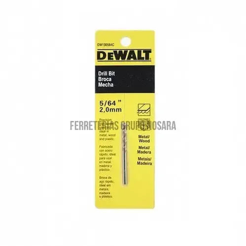 DW BROCA METAL HSS 5/64"" DW130564C-