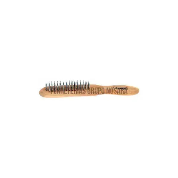 ESCOBILLA ACERO 5 FILAS MANGO MADERA UYUSTOOLS-