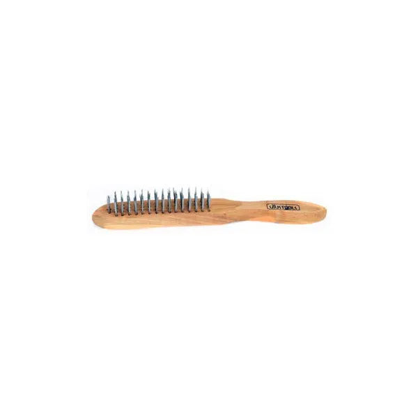 ESCOBILLA ACERO 5 FILAS MANGO MADERA UYUSTOOLS